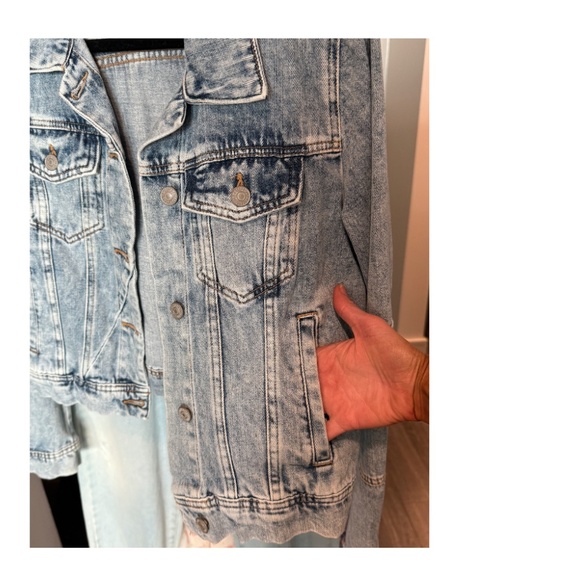 Free People Rumors Denim Jacket - Light Indigo - Sz Small (US 4/6) - Never Worn - Picture 10 of 15